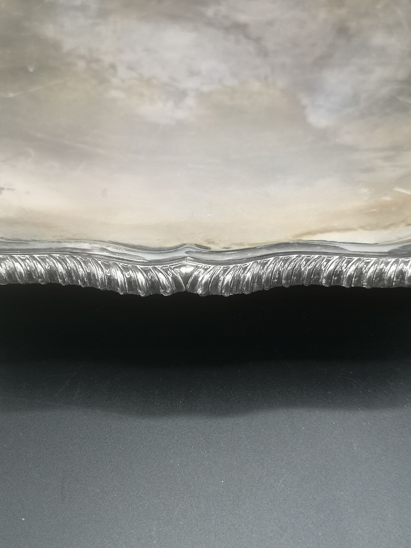 Silver four footed tray, London 1973 - Image 2 of 3