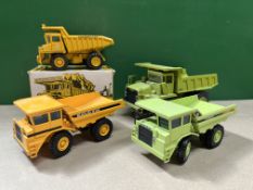 Caterpillar 769, Euclid R32, Hitachi EH650 & Terex 33-07 Rigid Dump trucks