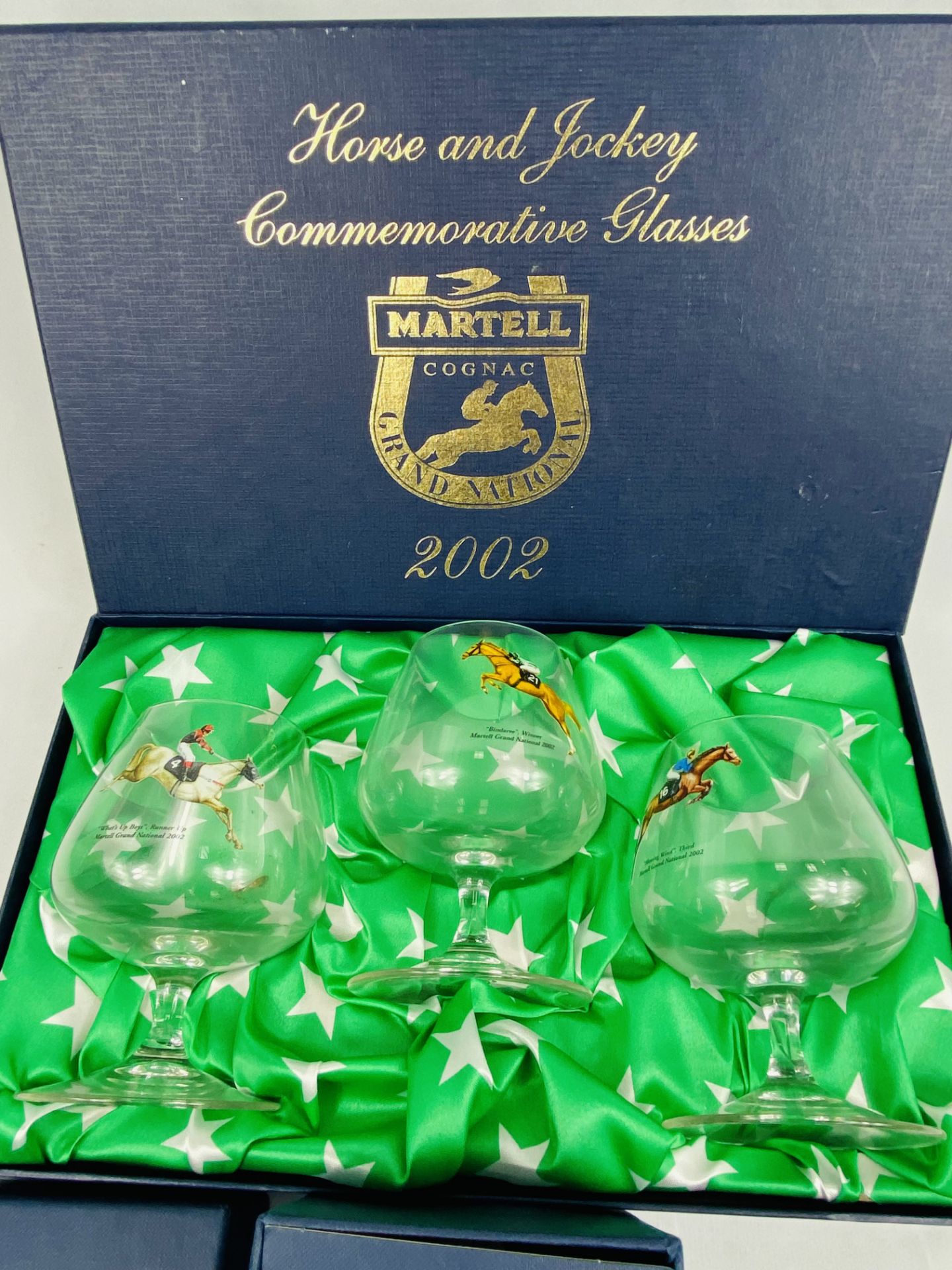 Martell cognac Grand National 10th Anniversary decanter in box - Image 2 of 3