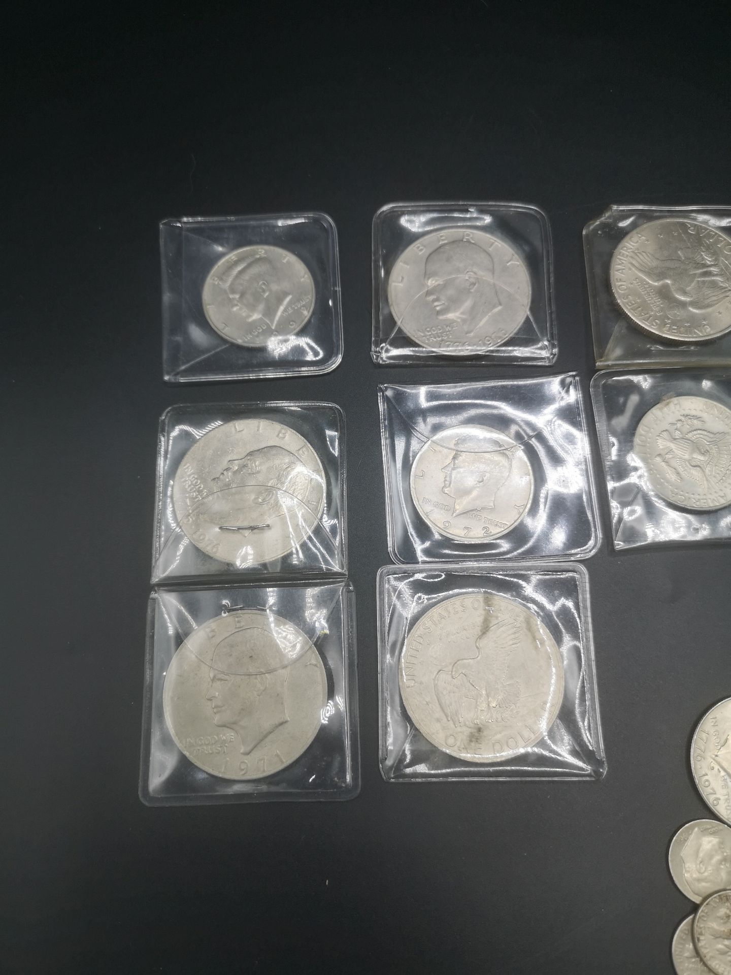 Quantity of US dollar coins, half dollars, dimes and quarters - Image 7 of 7