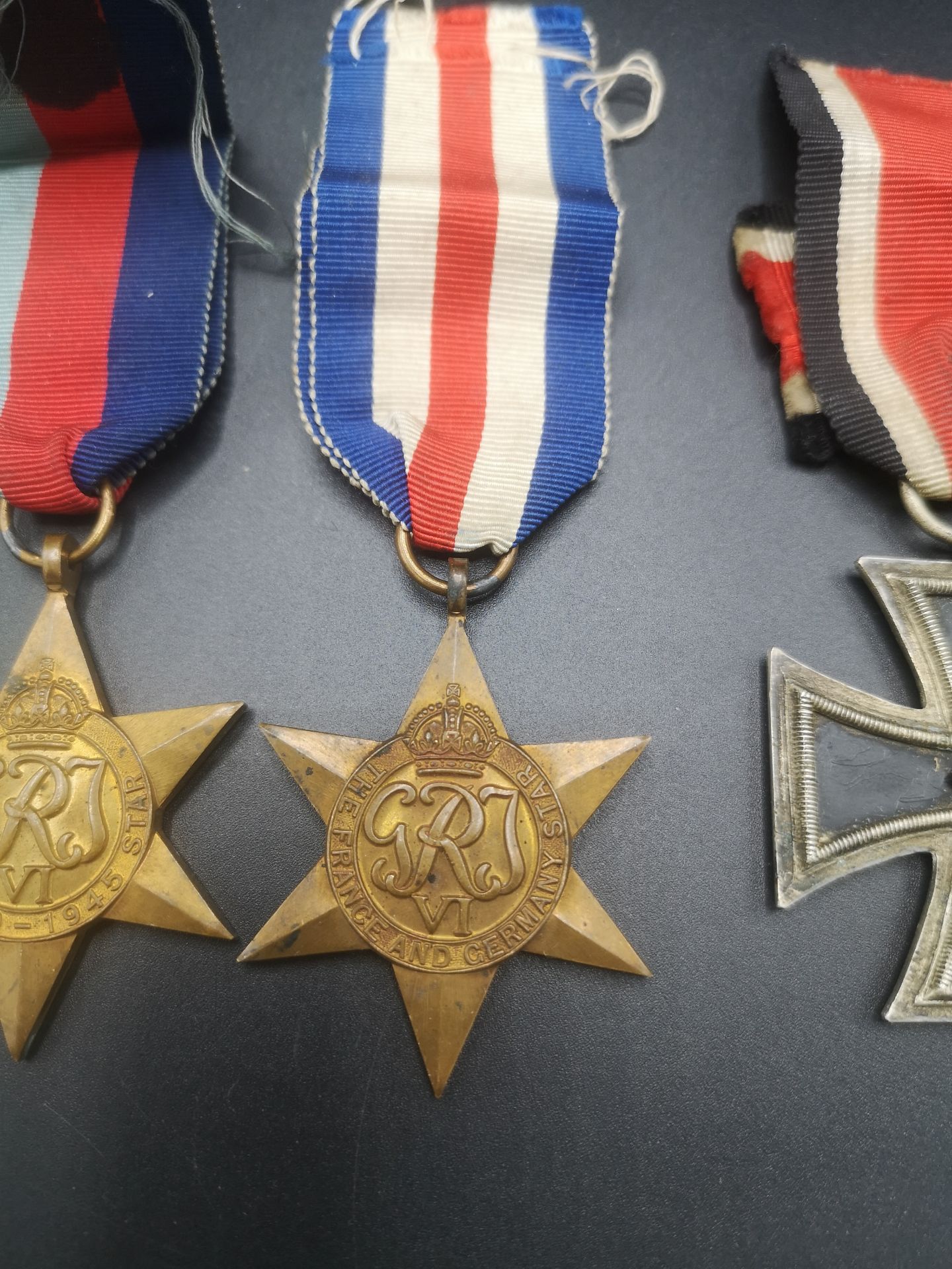 WWII Iron Cross, 1939-45 Star and WWII War Medal - Image 4 of 6