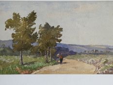 W.R. Ward - framed and glazed watercolour