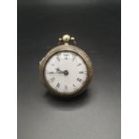 Verge pocket watch by Jn Edmonds of London