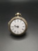 Verge pocket watch by Jn Edmonds of London