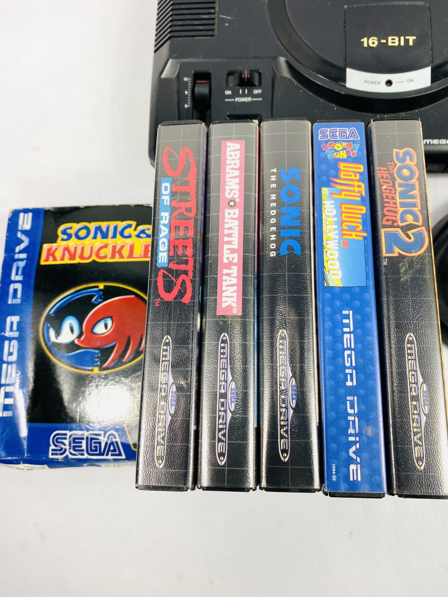 Sega Mega drive with games and accessories - Image 2 of 4