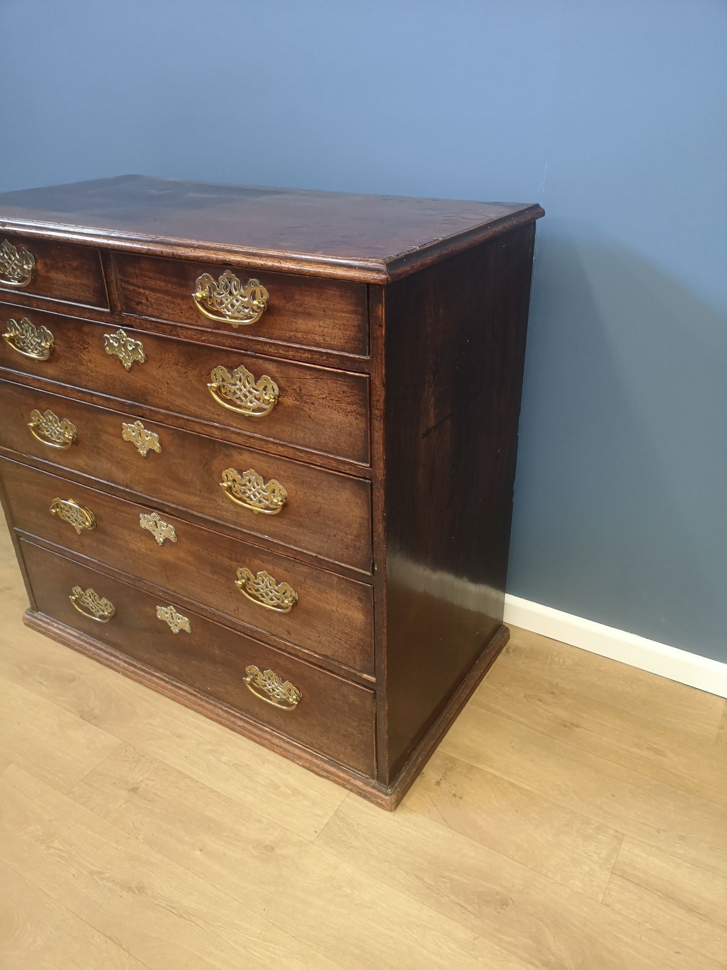 Mahogany chest of drawers - Image 3 of 4