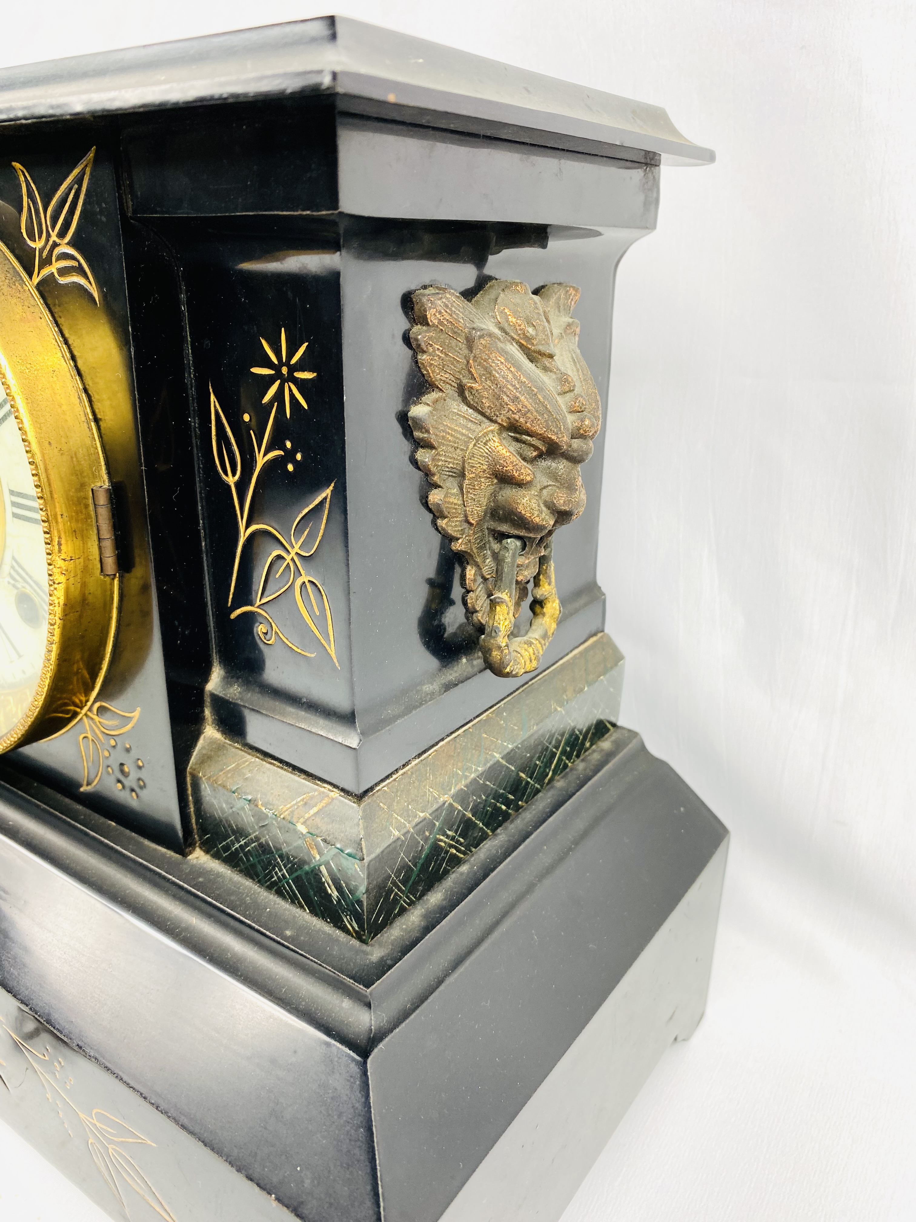 Ansonia mantel clock - Image 3 of 5