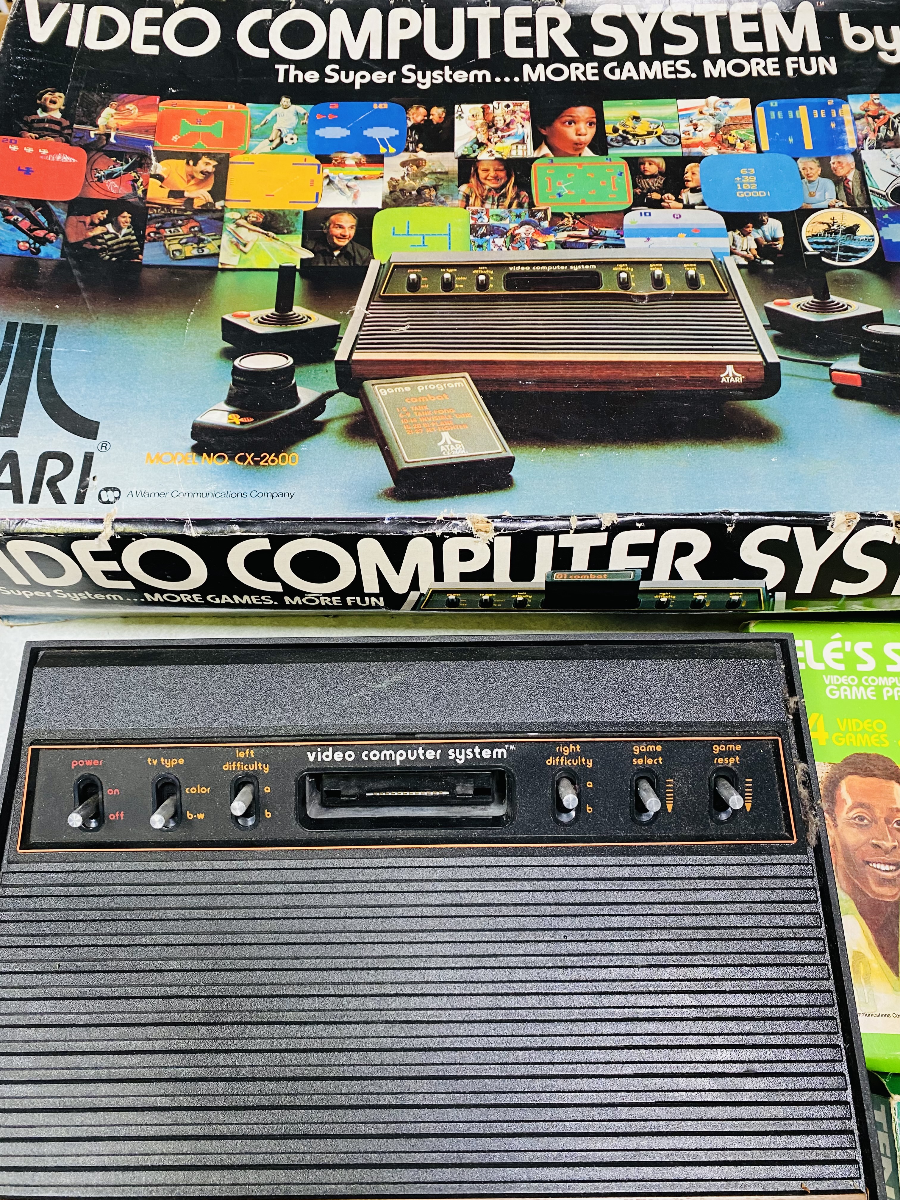 Boxed Atari video game