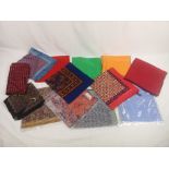 Ten Turnbull and Asser pocket squares