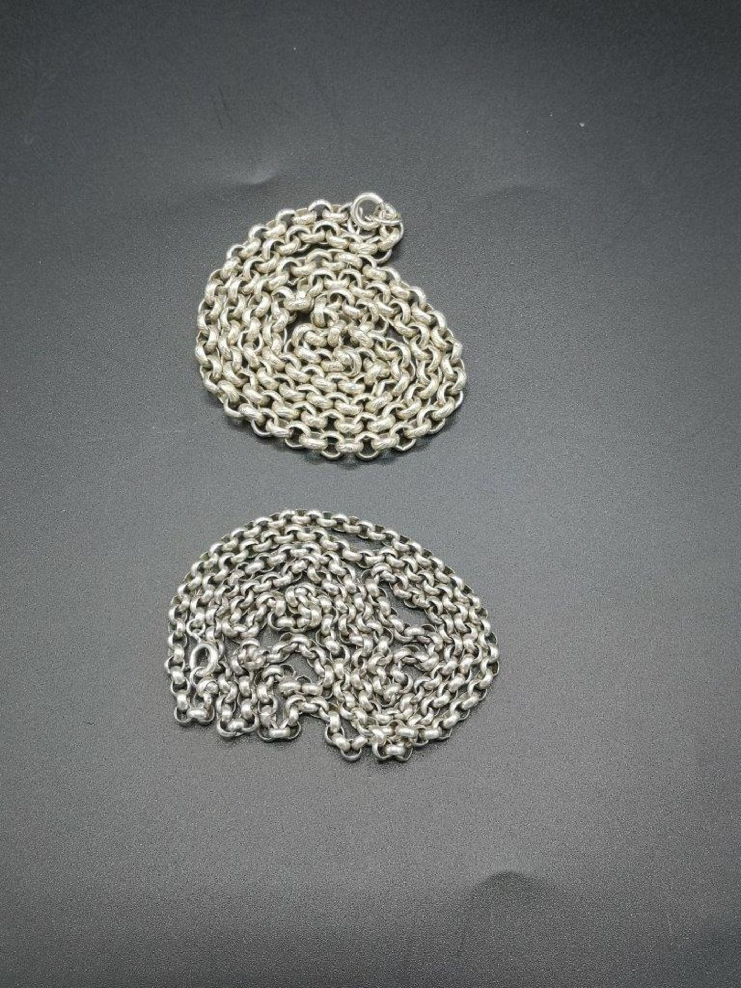 Two silver necklace - Image 2 of 6