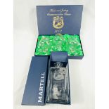 Martell cognac Grand National 10th Anniversary decanter in box