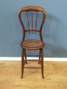 Victorian spindle back chair