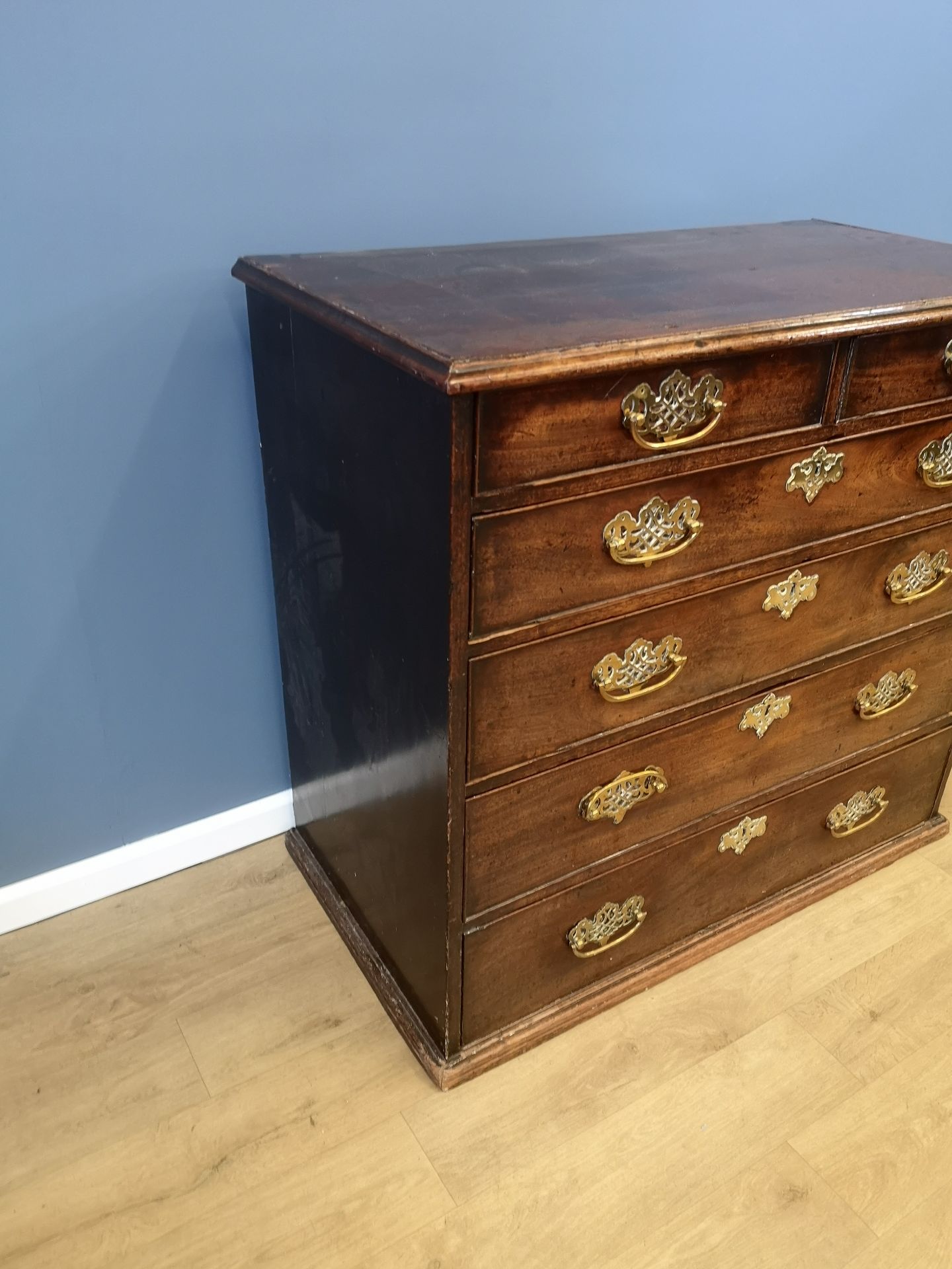 Mahogany chest of drawers - Image 4 of 4