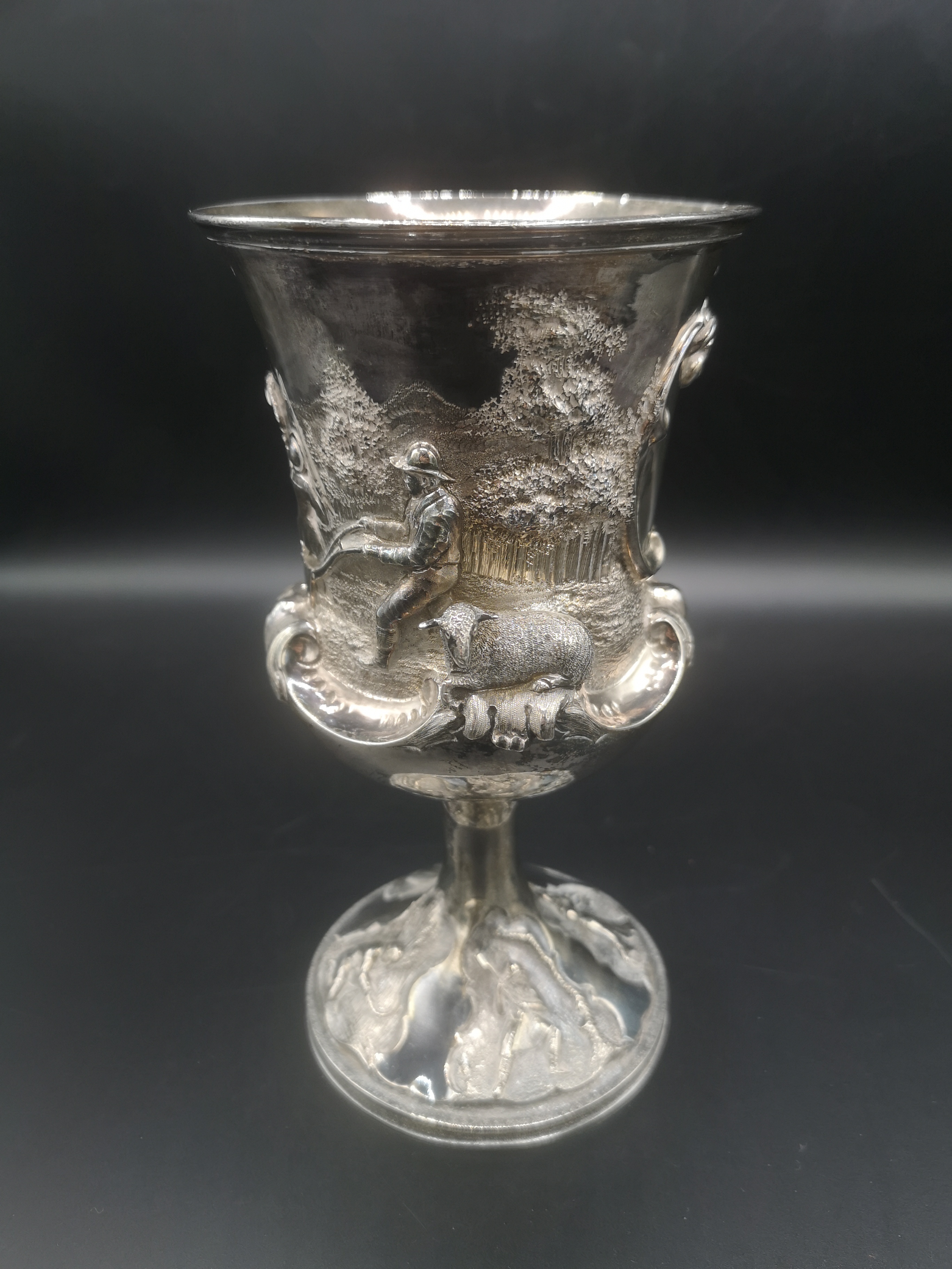 Victorian silver goblet - Image 5 of 6