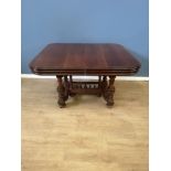 Victorian mahogany dining table