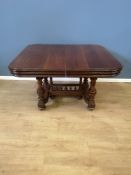 Victorian mahogany dining table