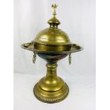 Middle Eastern brass incense burner