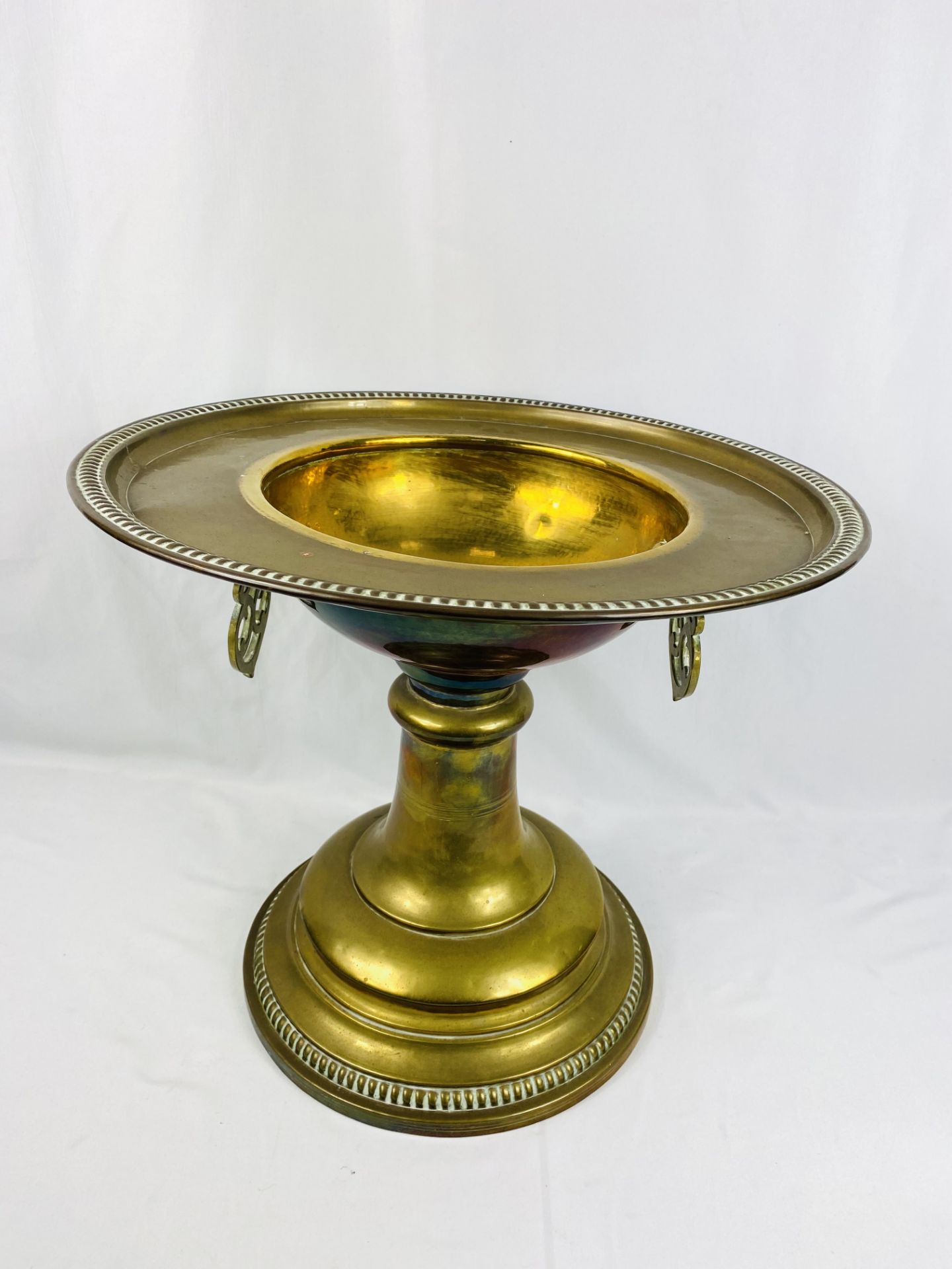 Middle Eastern brass incense burner - Image 4 of 4