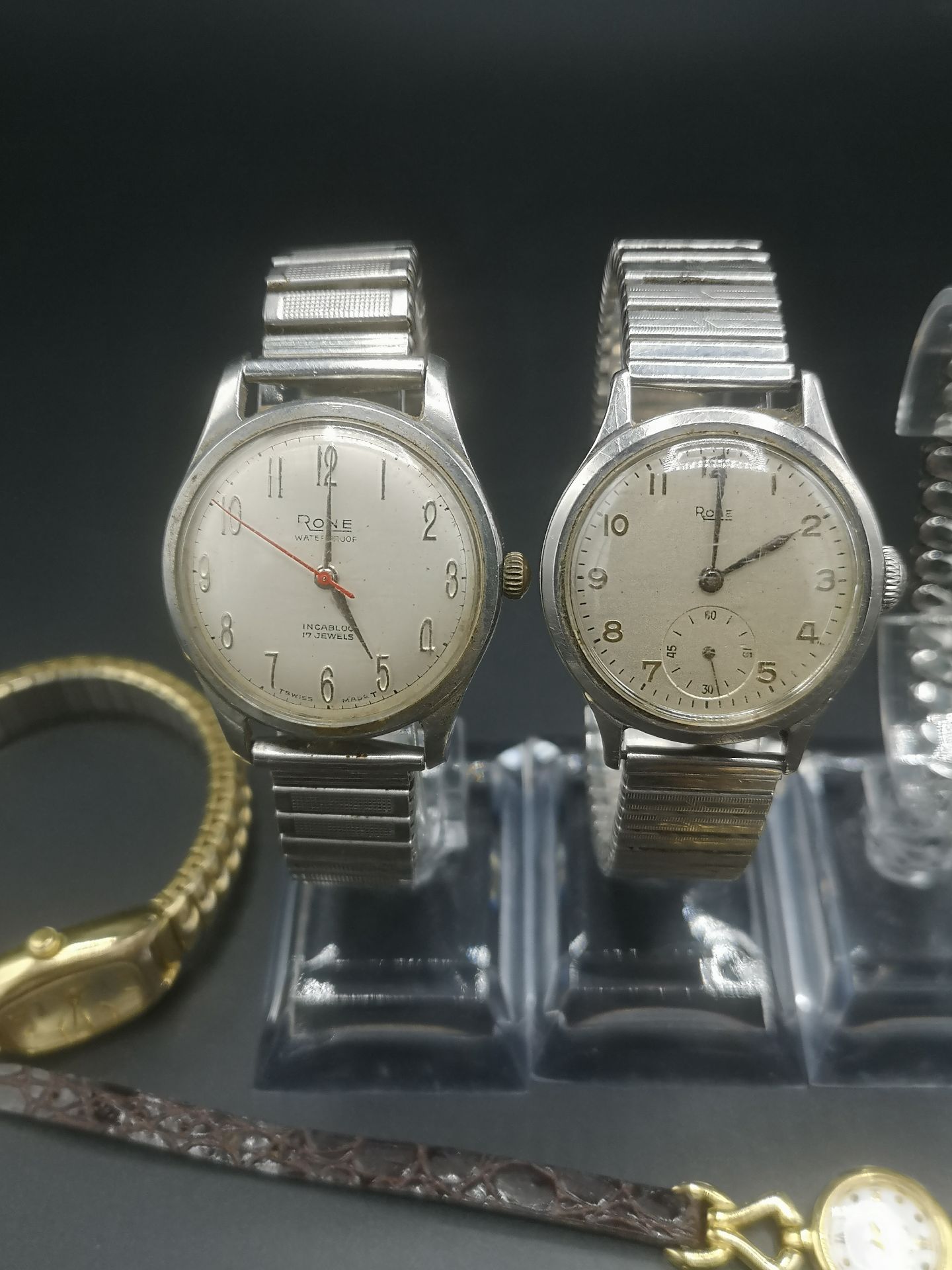 Two Rone gents wrist watches together with seven ladies fashion watches - Bild 3 aus 3