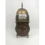 Brass lantern clock