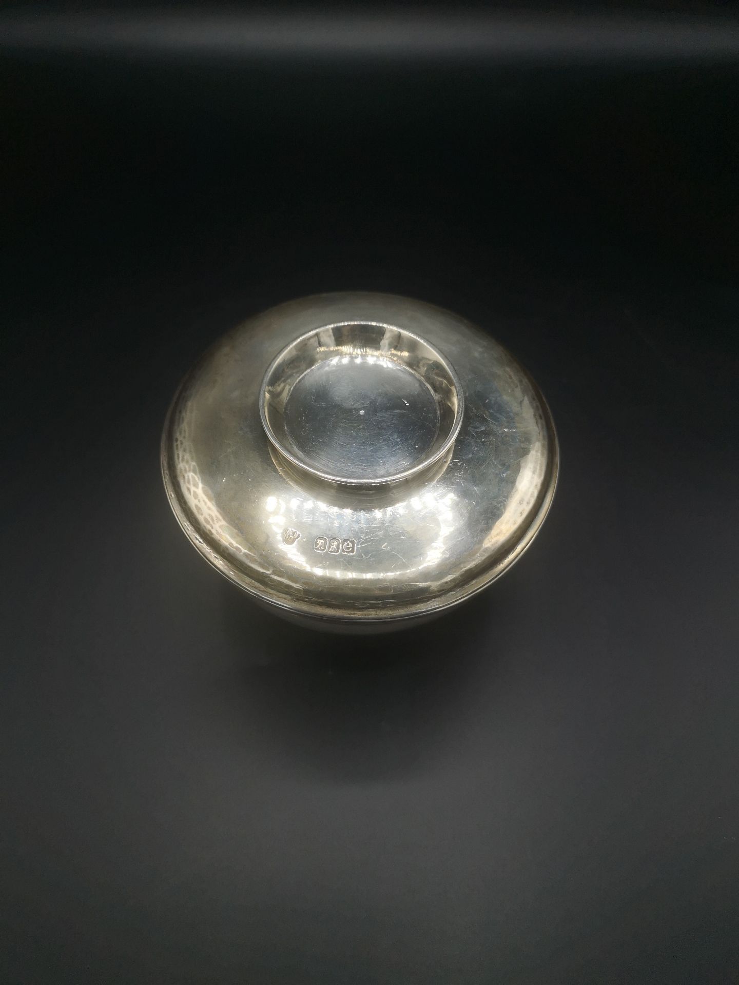 Victorian silver footed bowl - Image 2 of 3