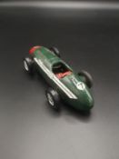 Two Scalextric tinplate racing cars