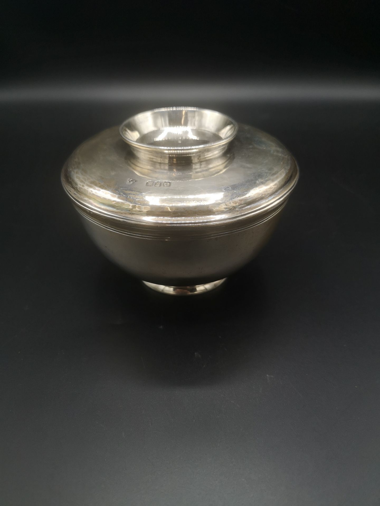 Victorian silver footed bowl - Image 3 of 3