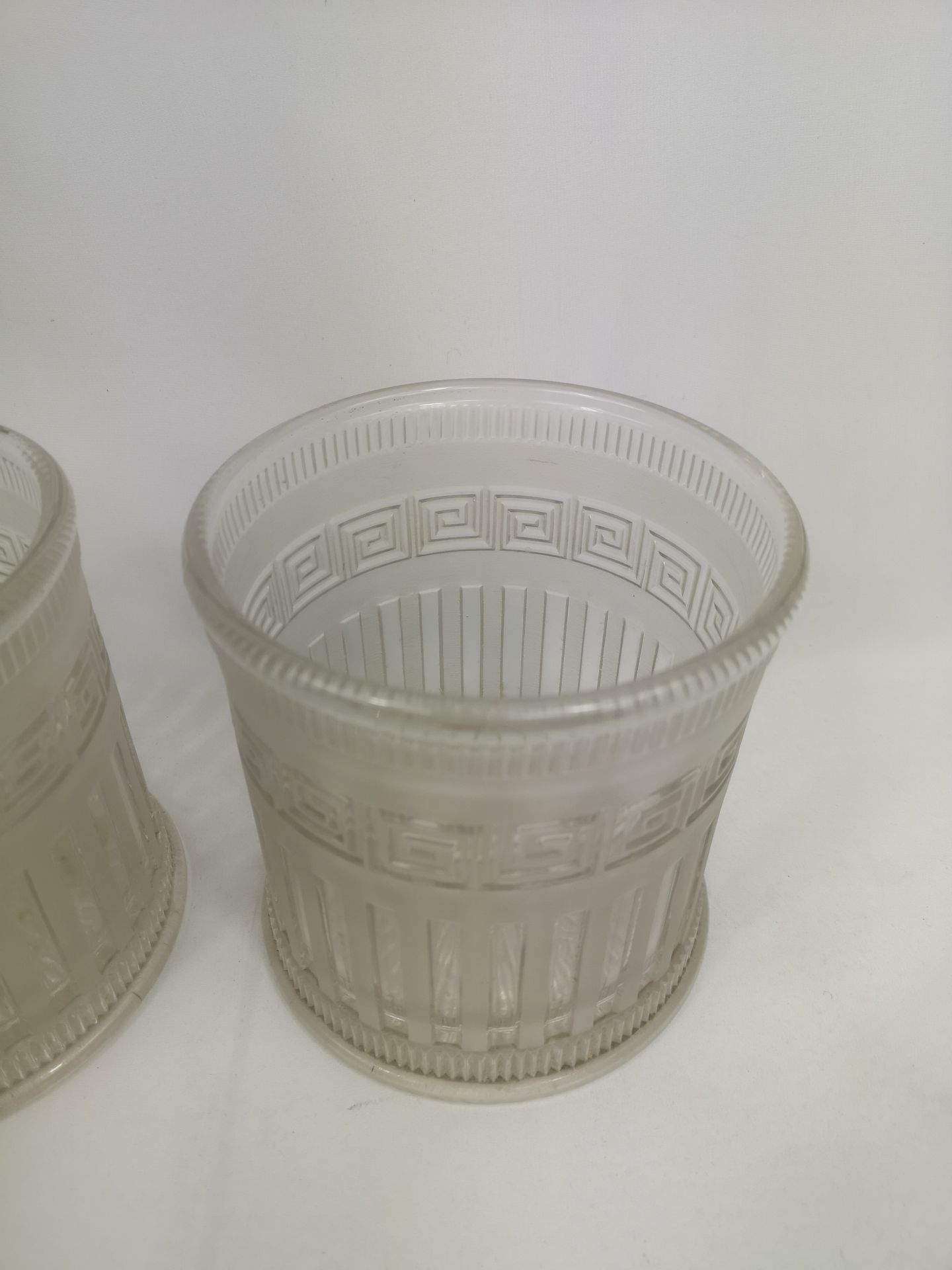 Two Victorian Molineaux Webb glass biscuit barrels - Bild 6 aus 6