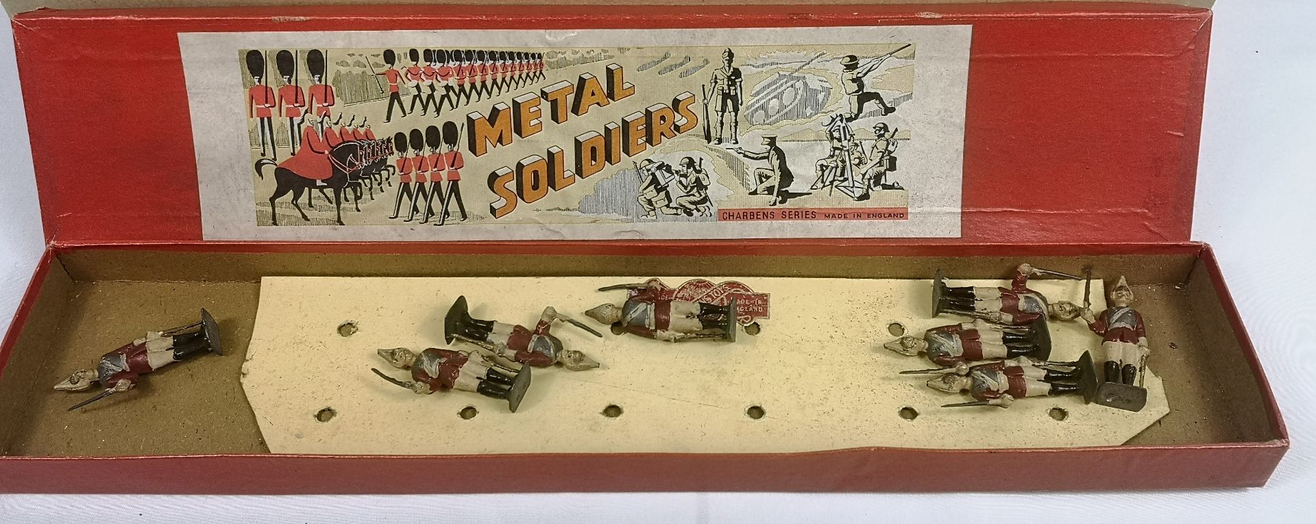 Quantity of metal and plastic toy soldiers - Bild 3 aus 6