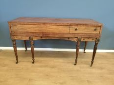 Georgian mahogany sideboard