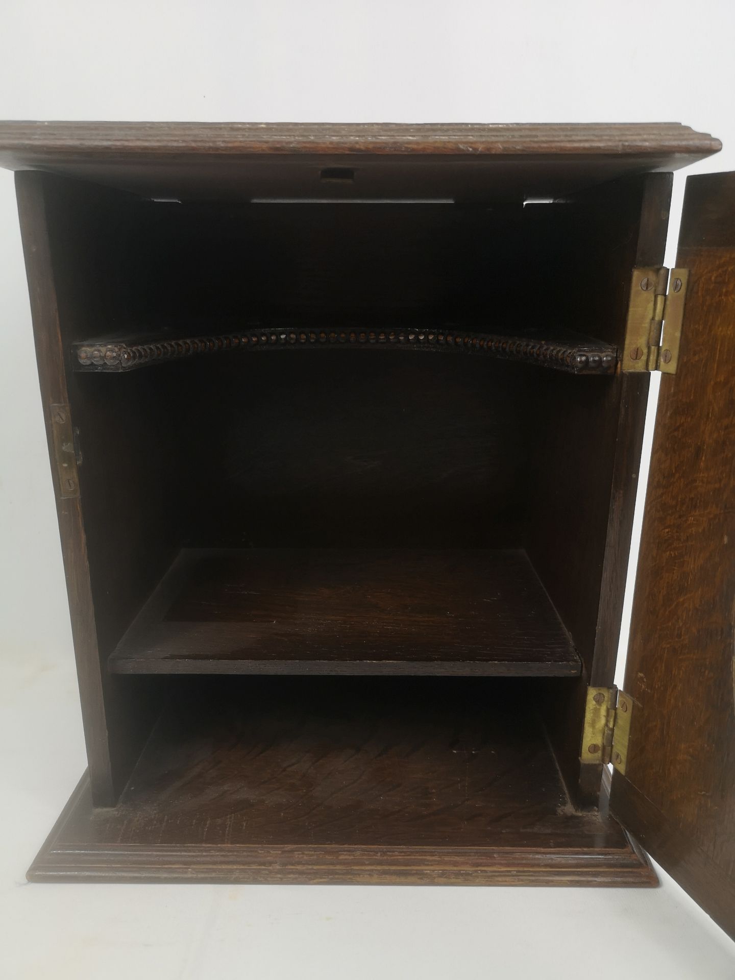 Oak smokers cabinet - Image 3 of 6