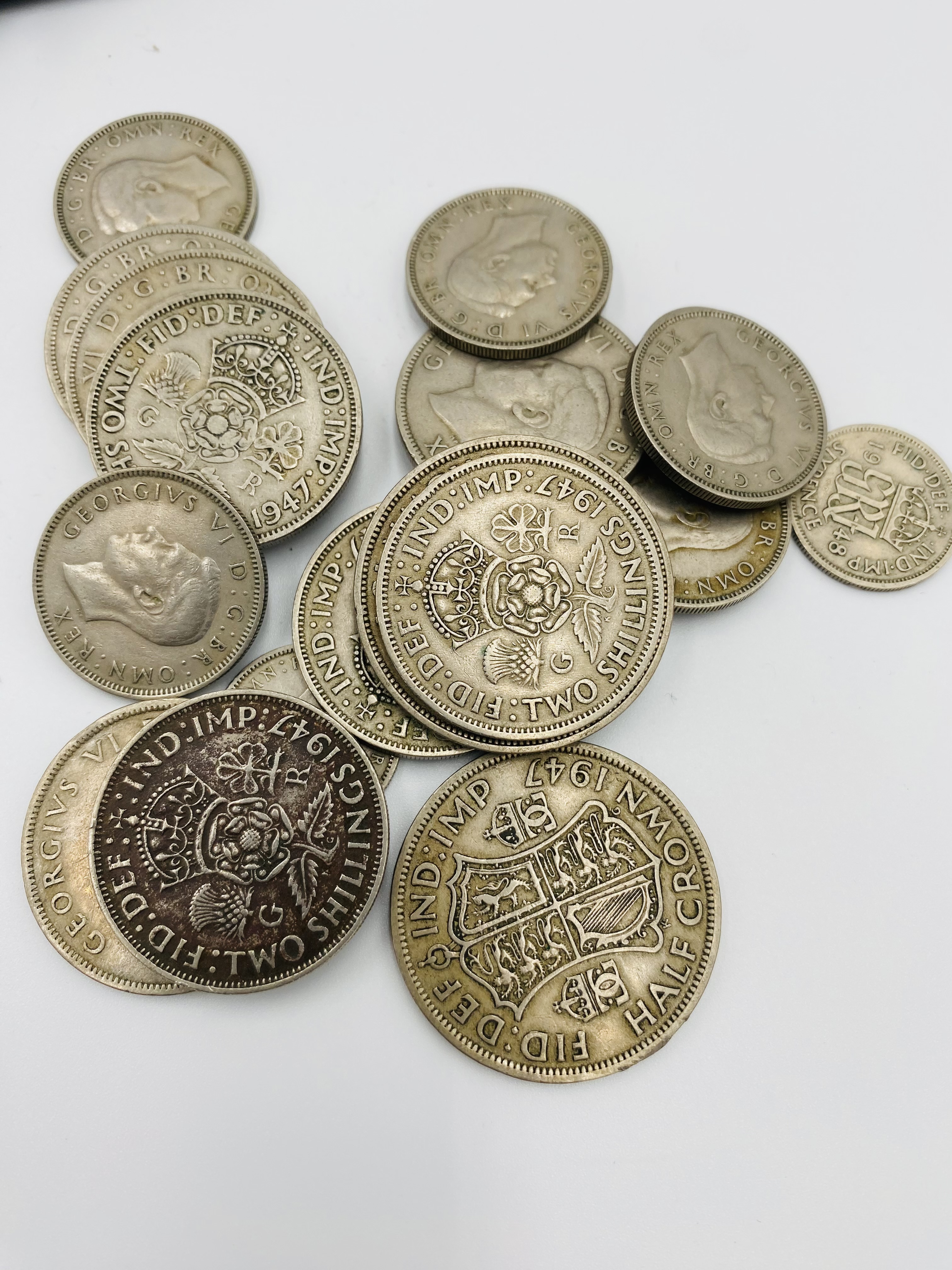 Collection of coins to include silver