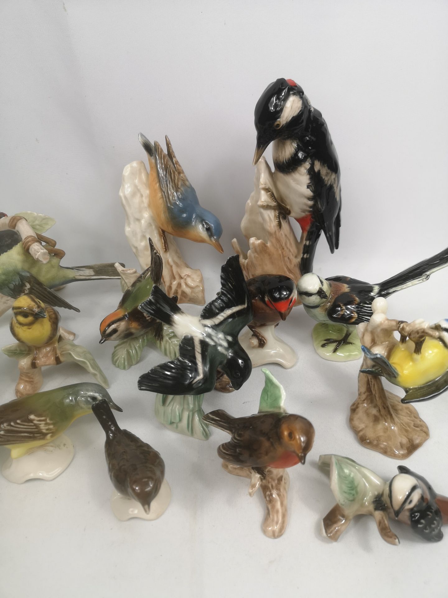 Collection of 15 Goebel porcelain birds - Bild 3 aus 5