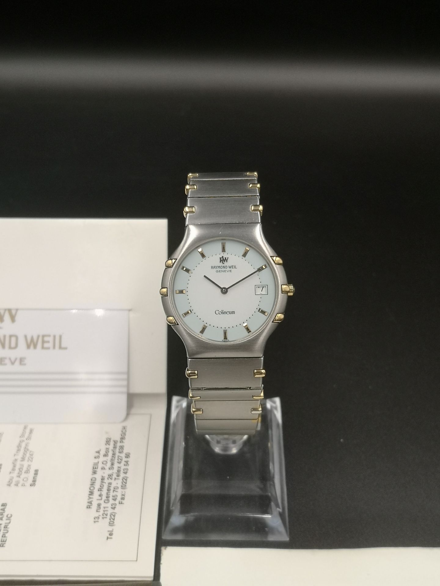 Raymond Weil Coliseum quartz watch - Image 6 of 6