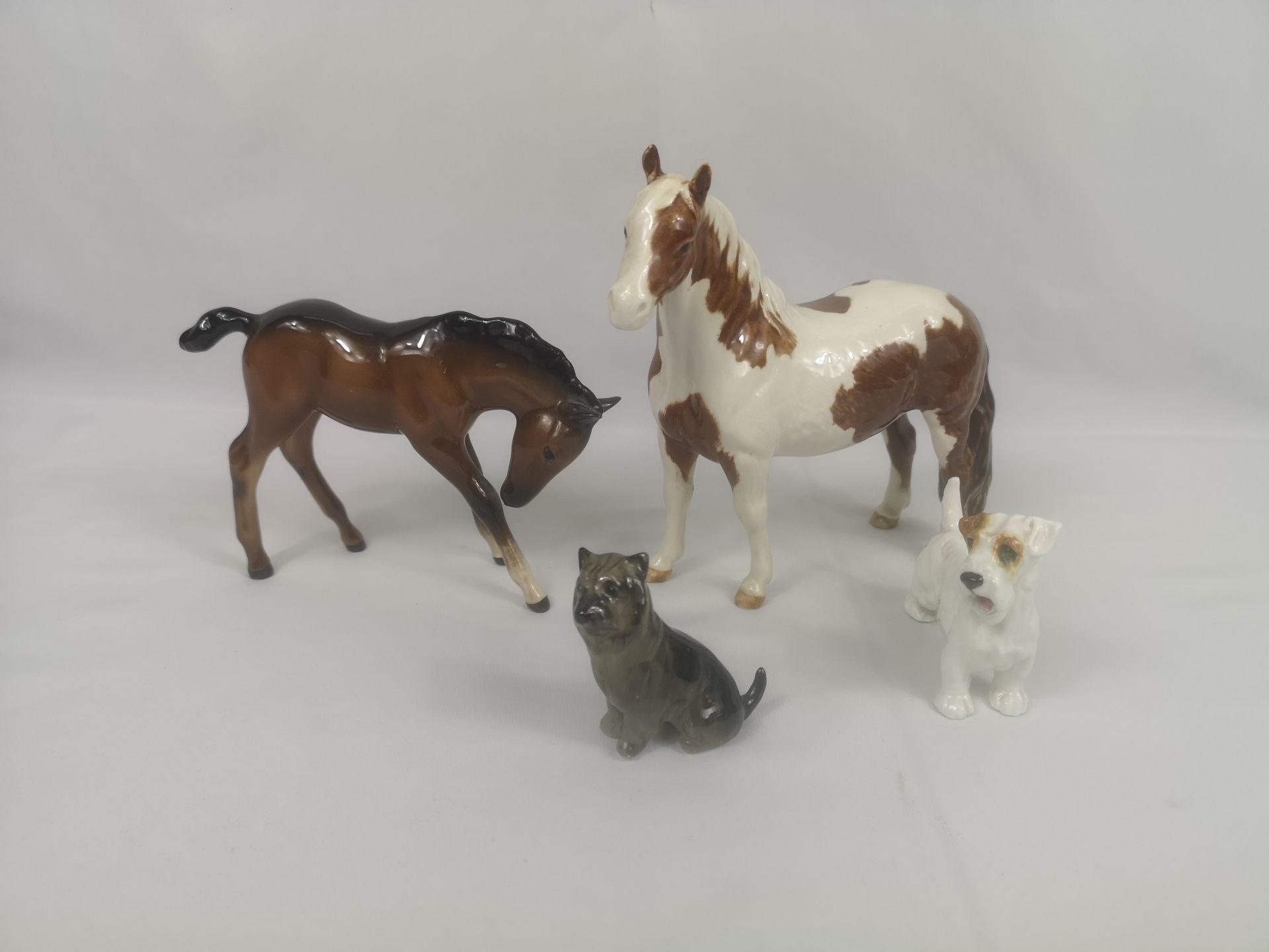 Three Beswick figures and Royal Doulton dog - Image 2 of 6