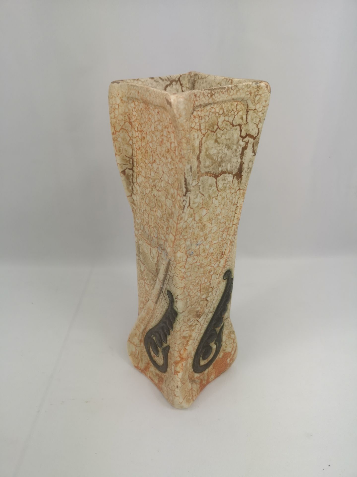 Marble bowl together with a ceramic vase - Bild 6 aus 7