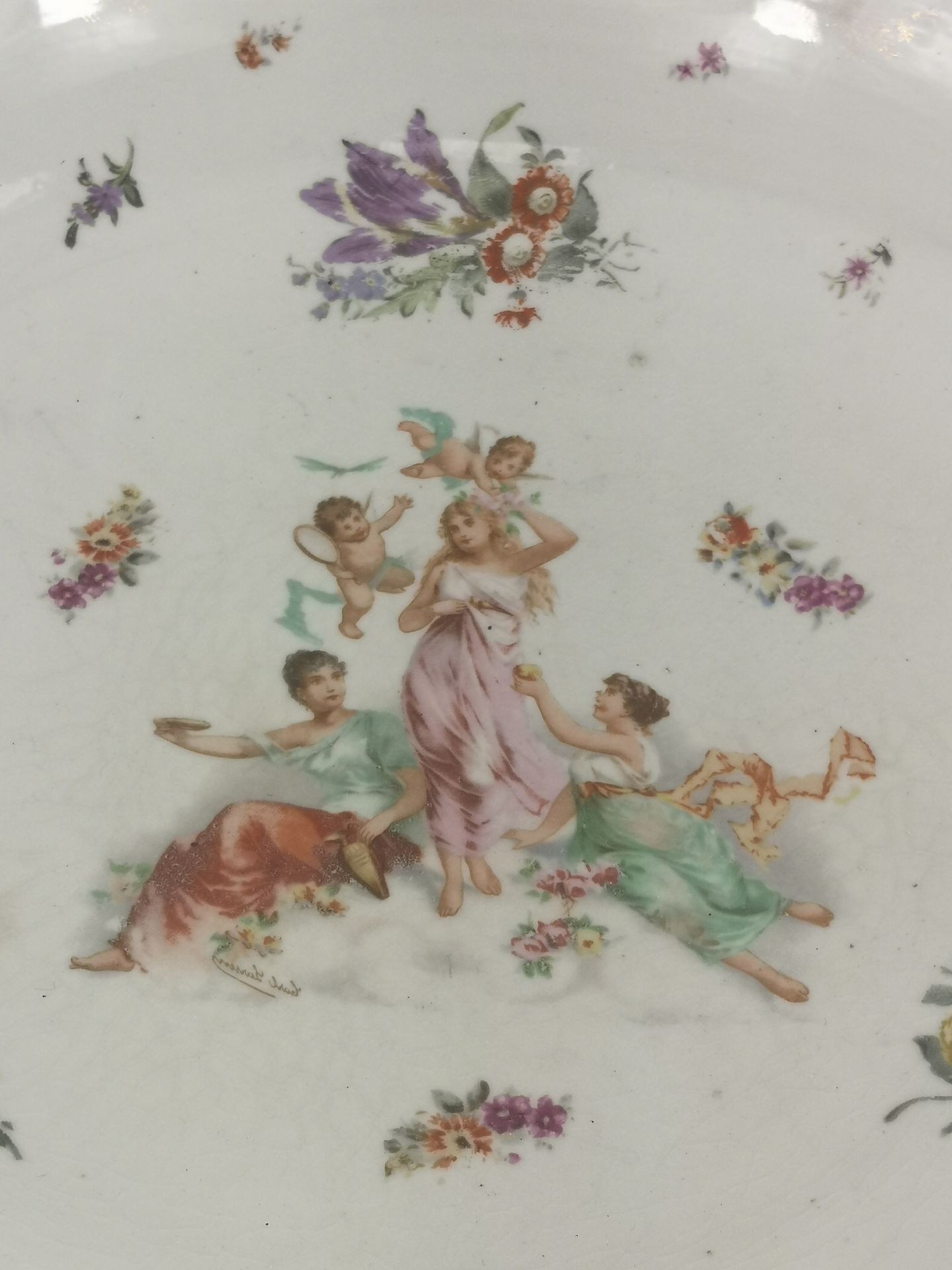 Royal Vienna porcelain bowl - Image 3 of 4