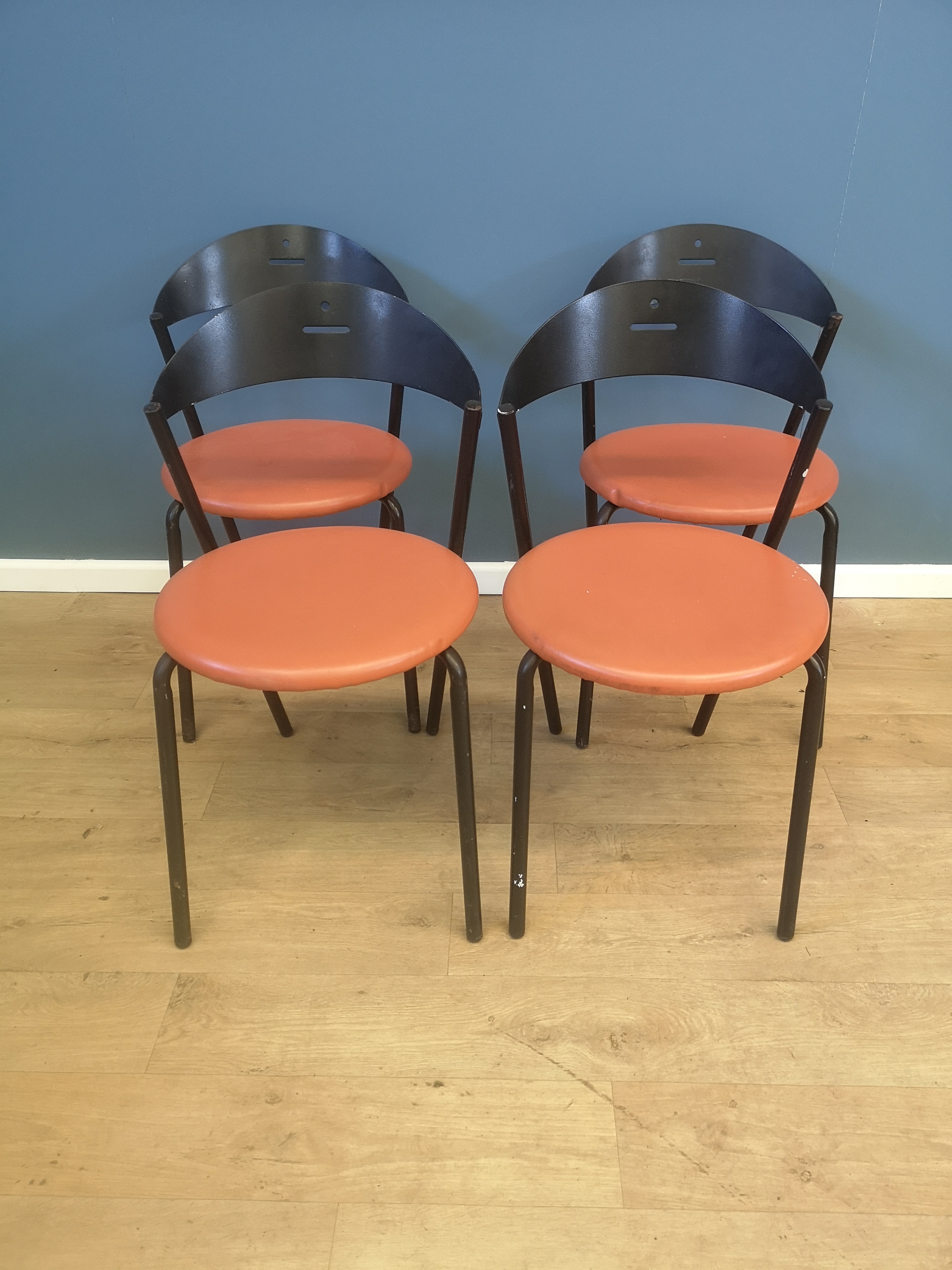 Four FlyLine dining chairs