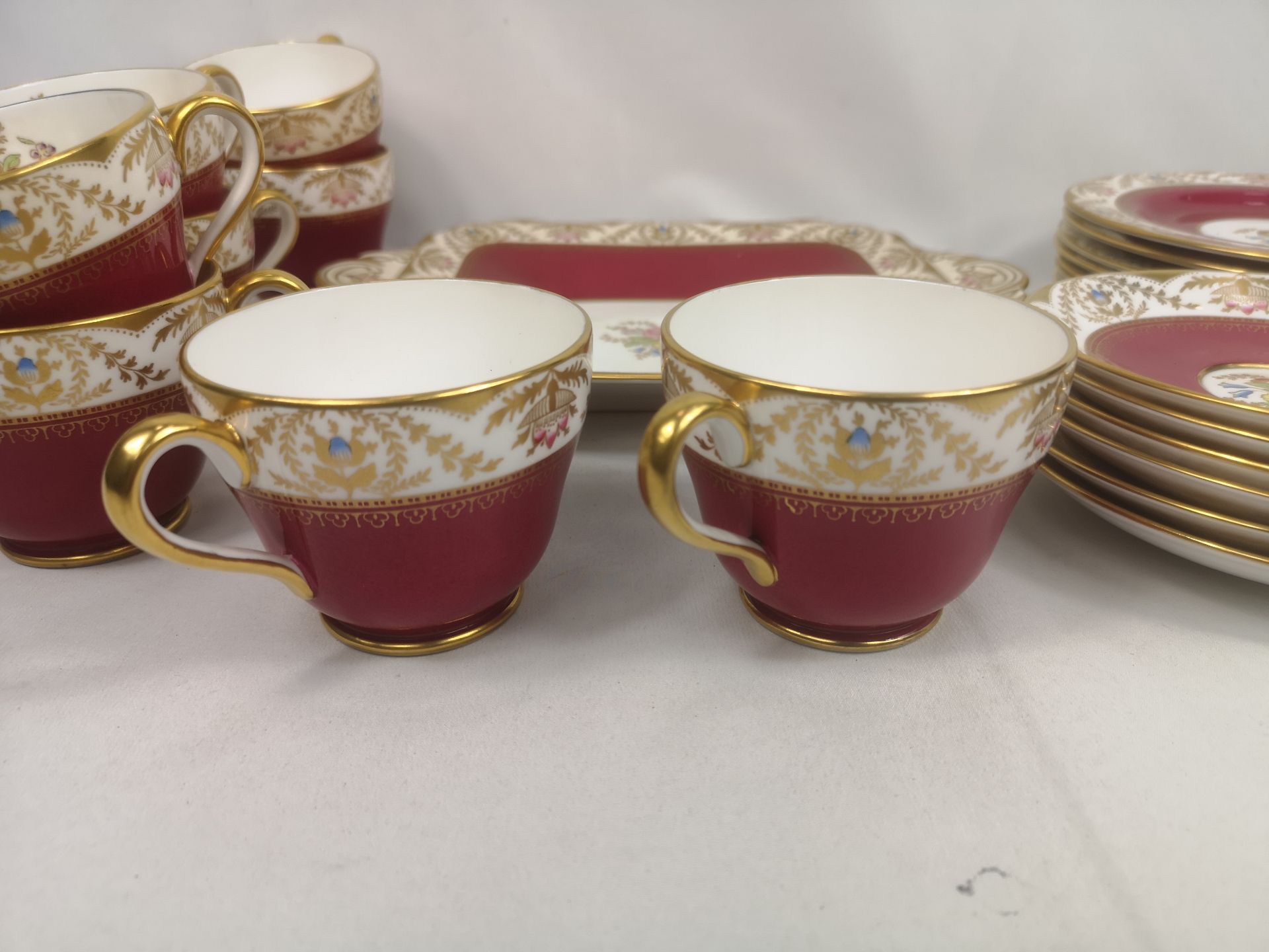 Spode 'Regent' part tea set - Image 2 of 5