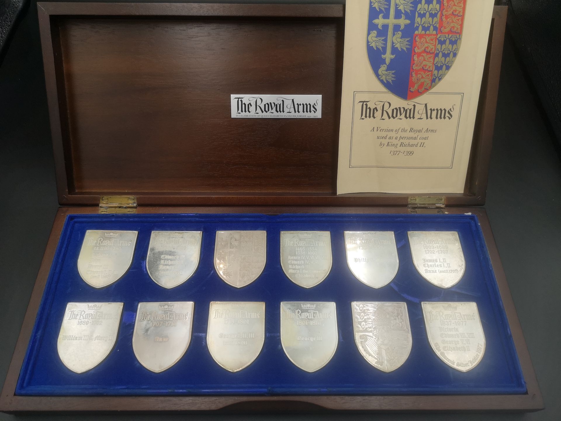 Danbury Mint, set of 12 proof silver ingots - Image 5 of 5