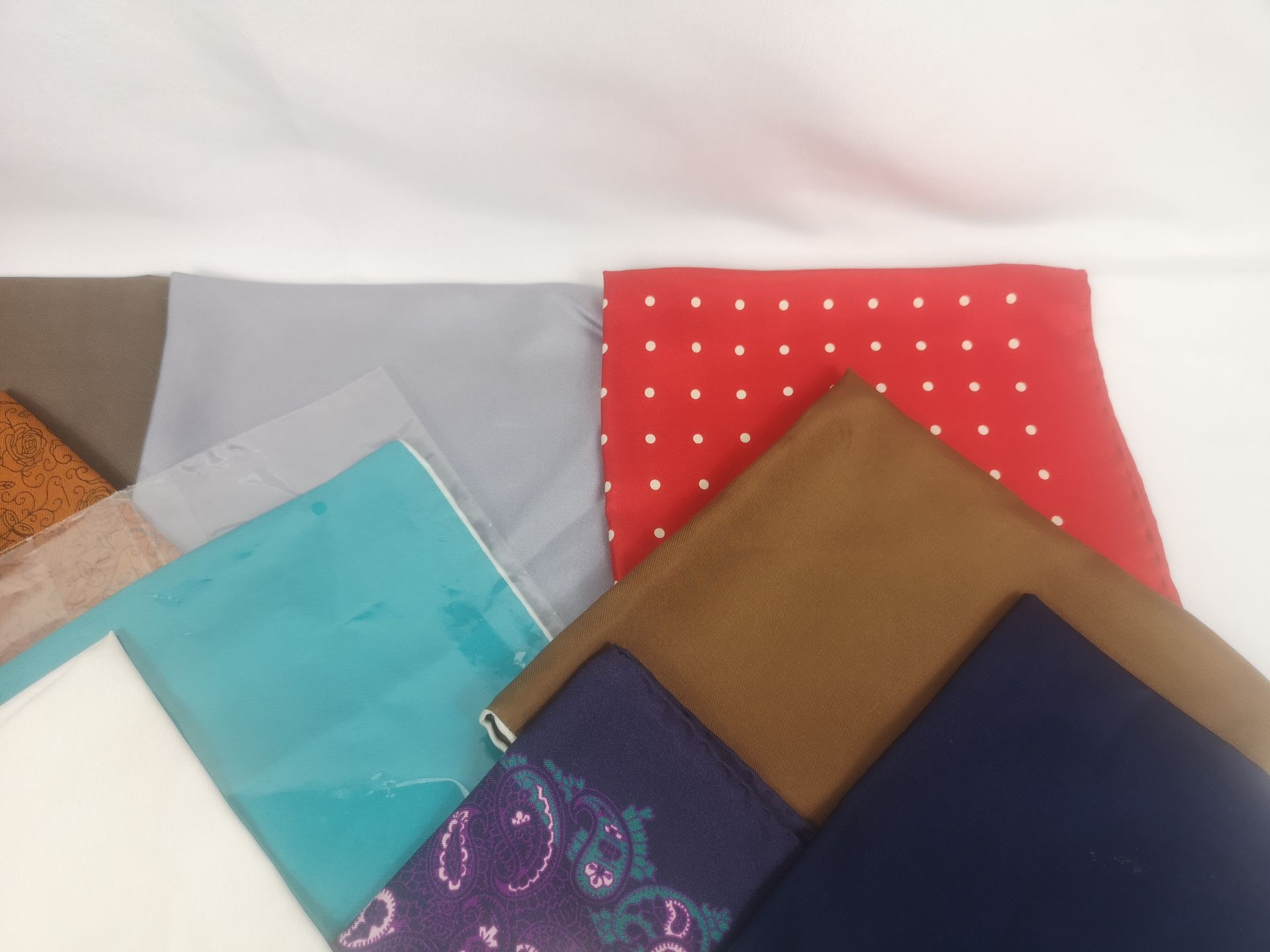 Ten Turnbull and Asser pocket squares. - Image 3 of 6