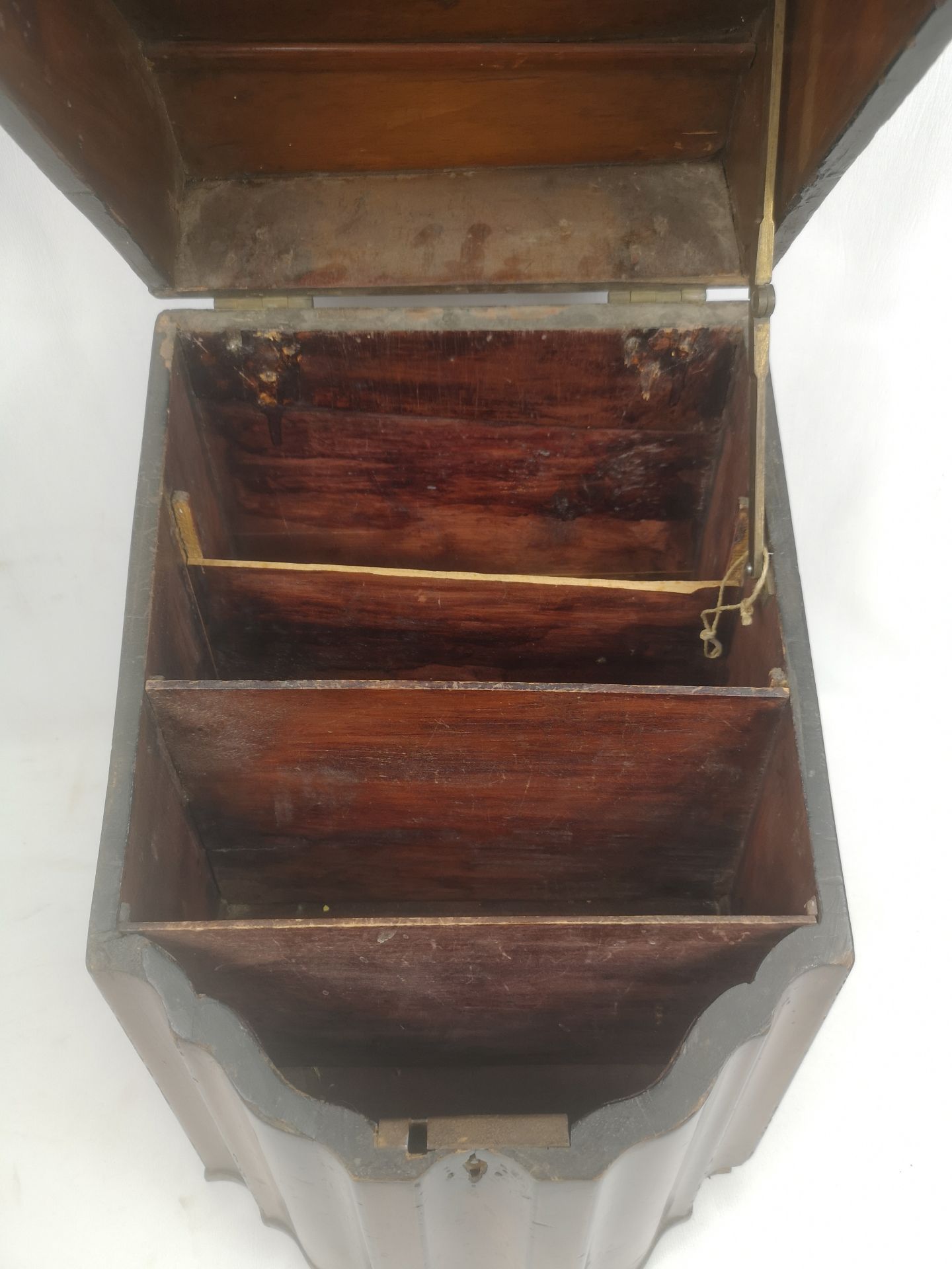 Georgian mahogany knife box - Image 2 of 5
