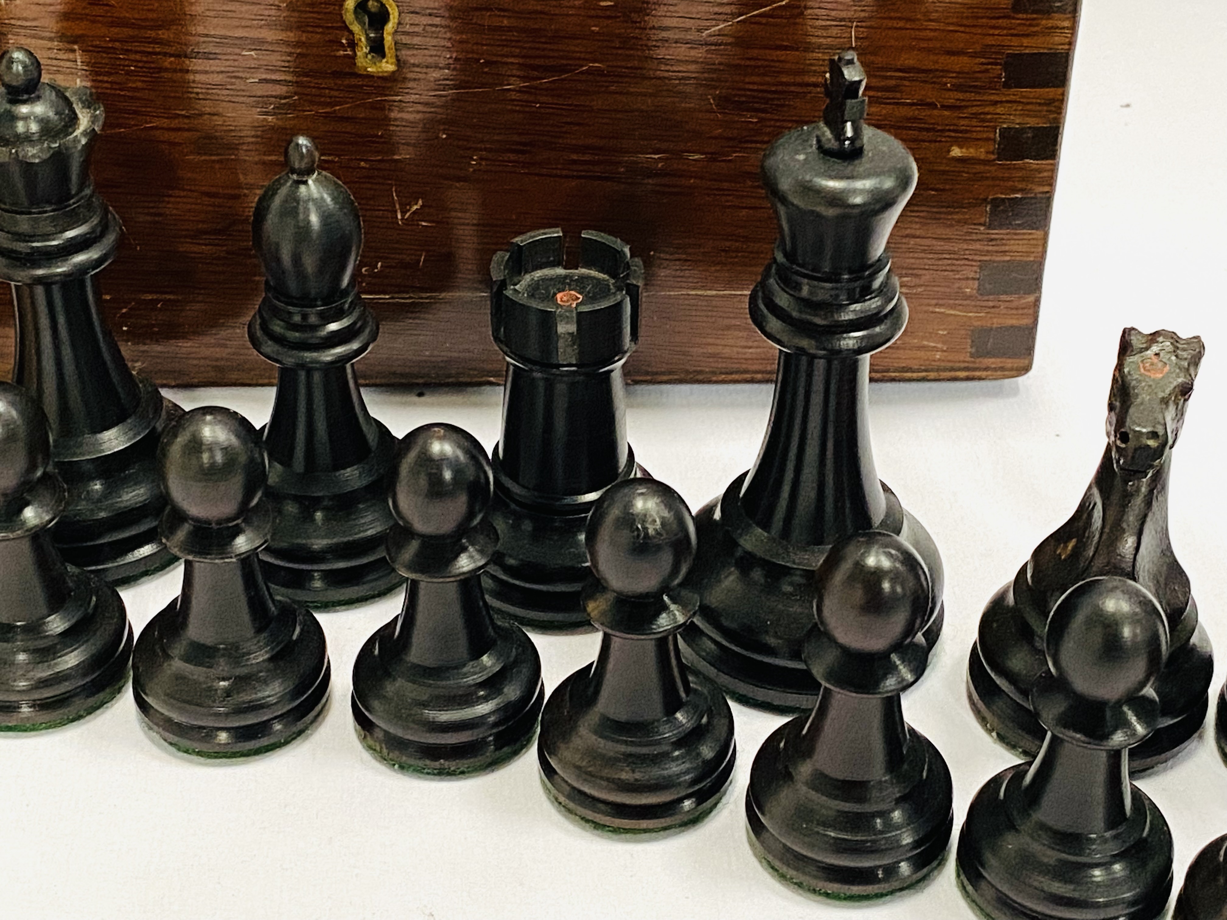 Jaques chess set - Image 3 of 6