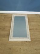 Contemporary wall mirror. This lot is subject to VAT.