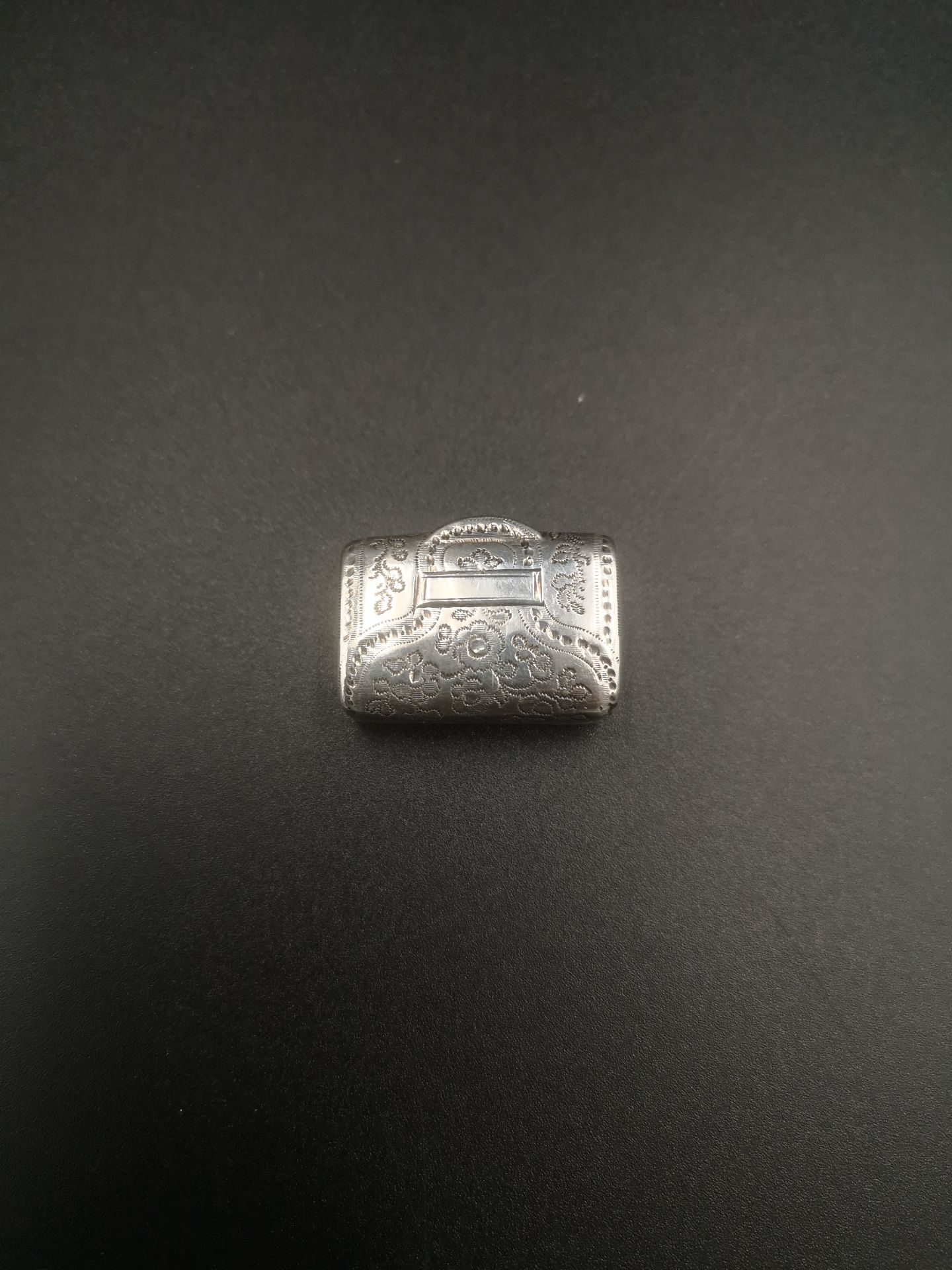 Georgian silver vinaigrette - Image 2 of 4
