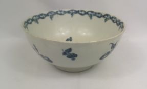 18th century Worcester bowl