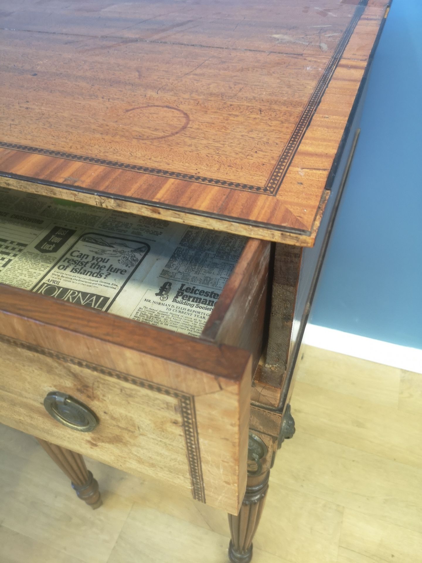 Georgian mahogany sideboard - Image 3 of 6