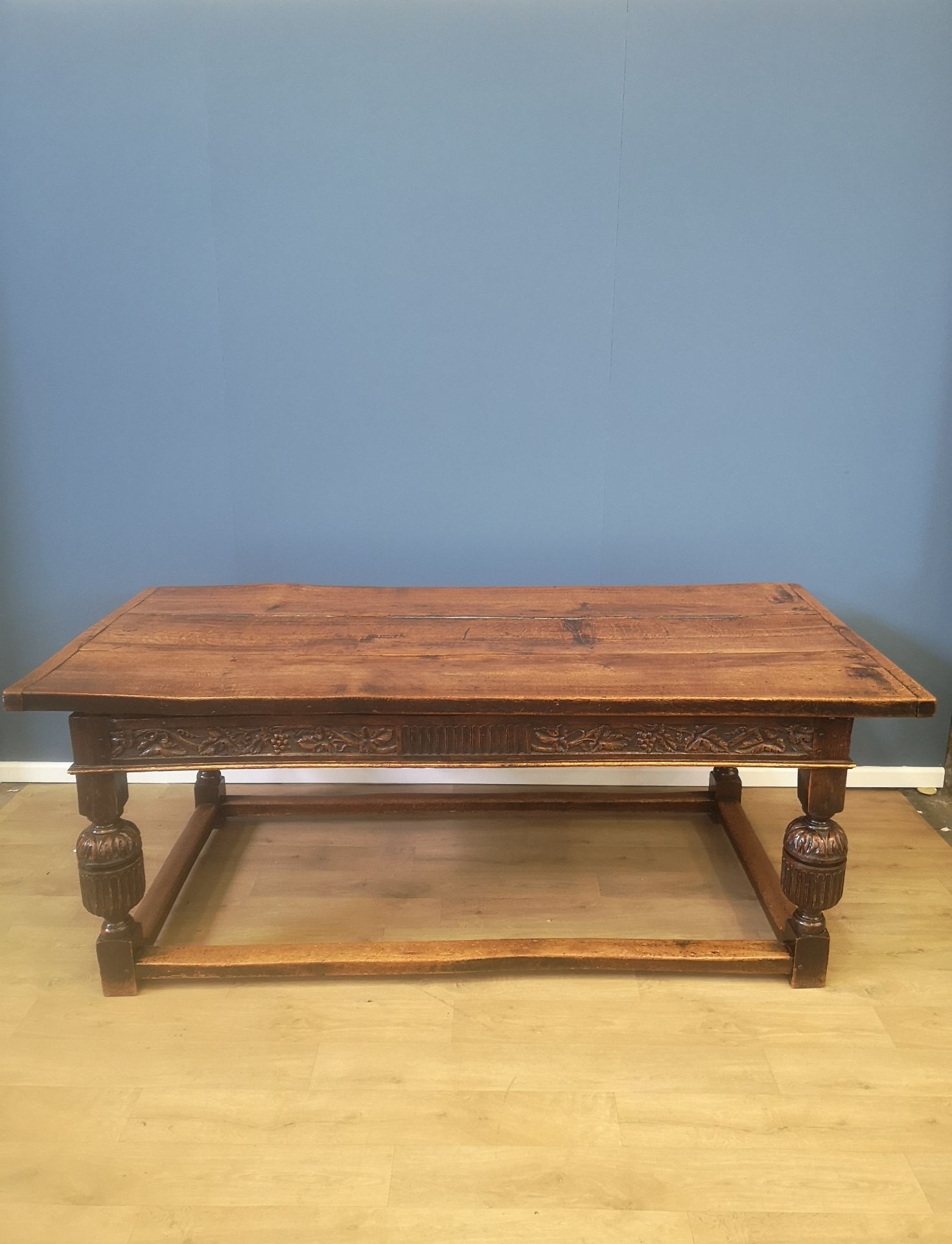 Oak dining table - Bild 2 aus 5