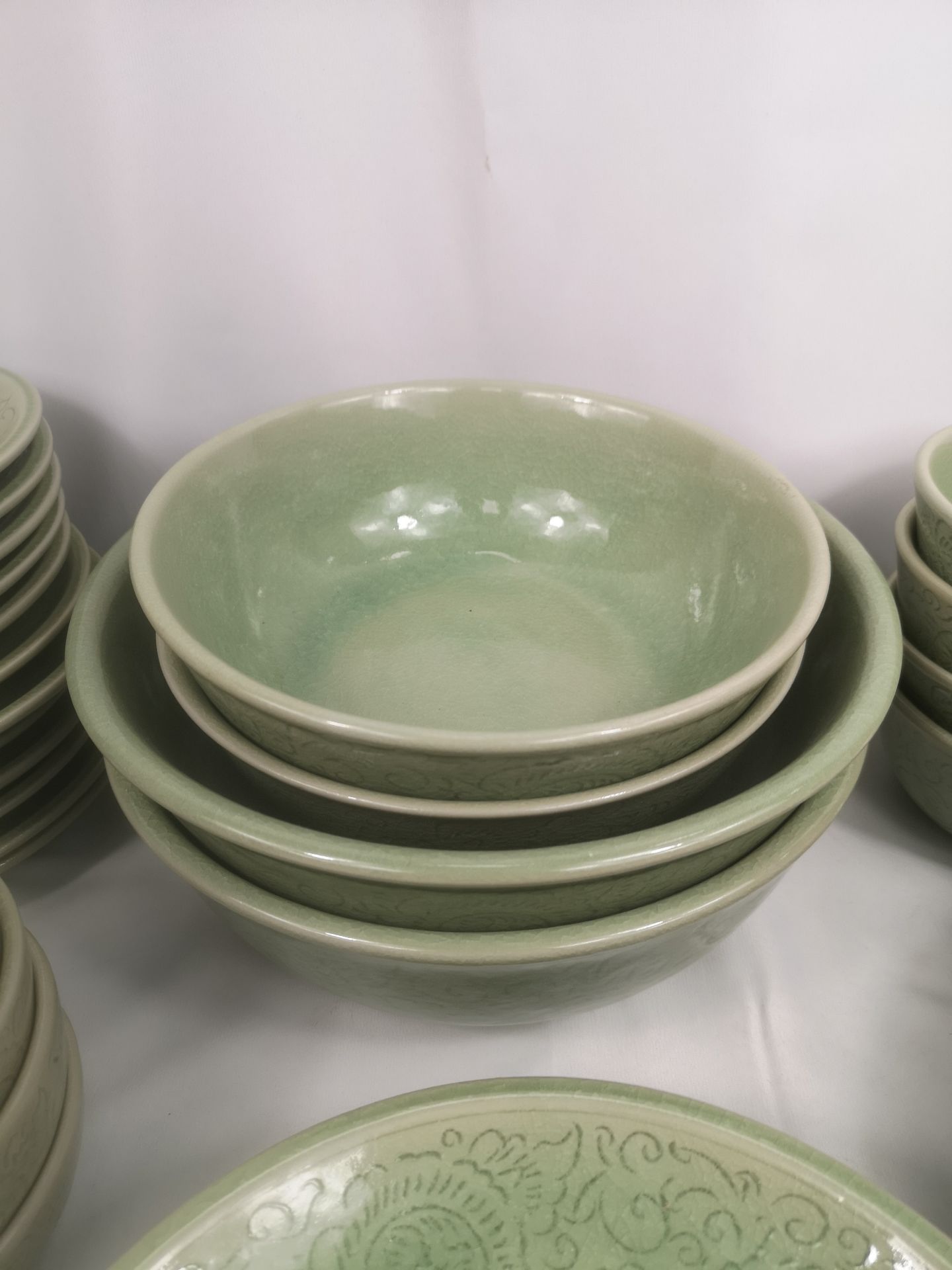 Celadon part dinner service - Bild 3 aus 6