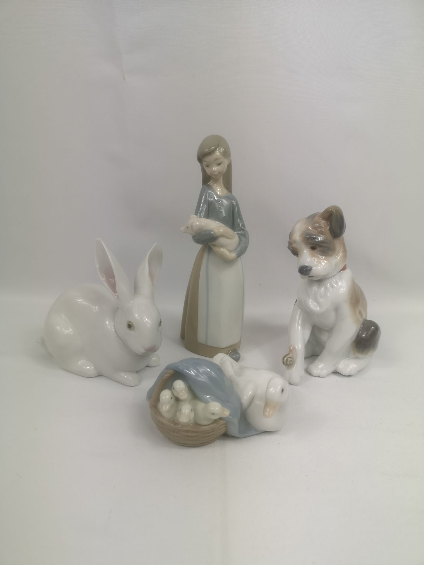 Four Lladro figurines